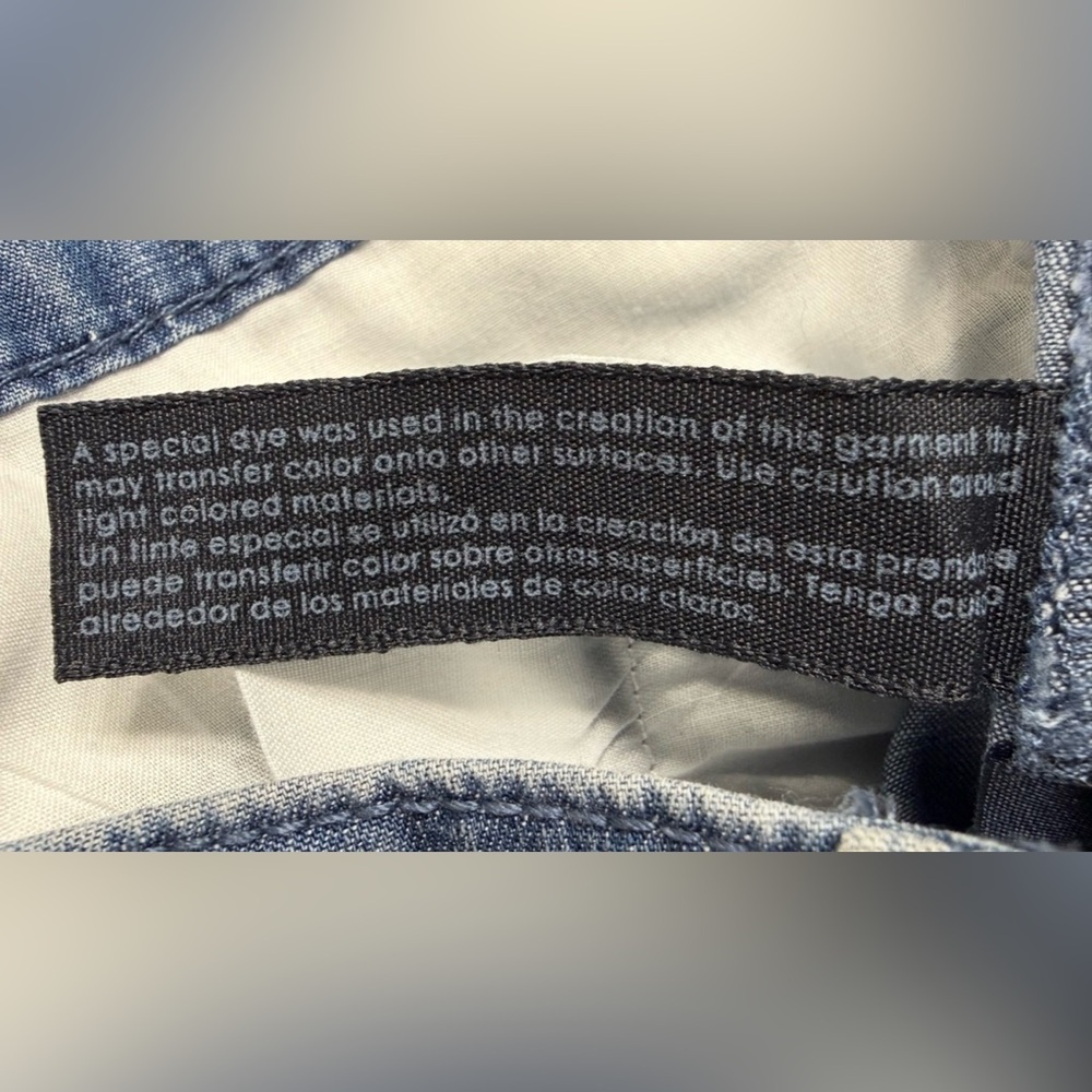 TOMMY HILFIGER WOMEN’S CHELSEA CARGO JEANS BLUE. SIZE: 12 CASUAL - Picture 15 of 15